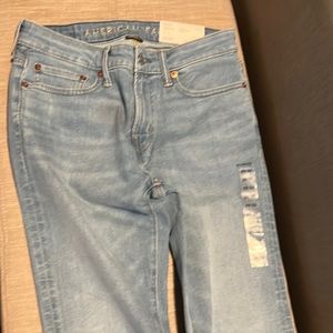 American eagle jeans light blue 29w 32L